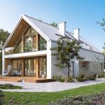 projekty domów na wąską działkę