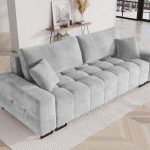 sofa rozkładana 2-osobowa z pojemnikiem na pościel