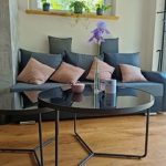 stolik kawowy podwójny